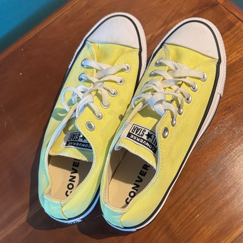 Converse Lemon Yellow Sneakers